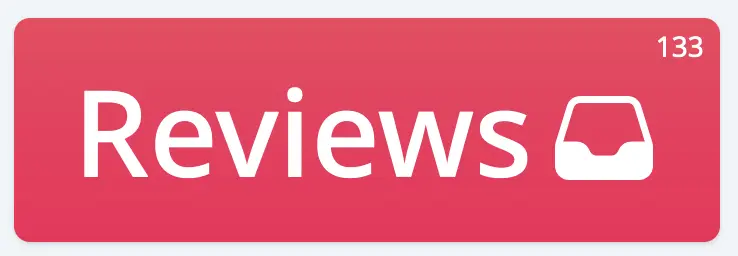 Reviews button with pending reviews